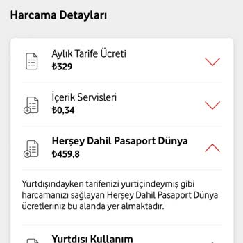 Vodafone Haksız Fatura Yurt Dışı Kullanımı