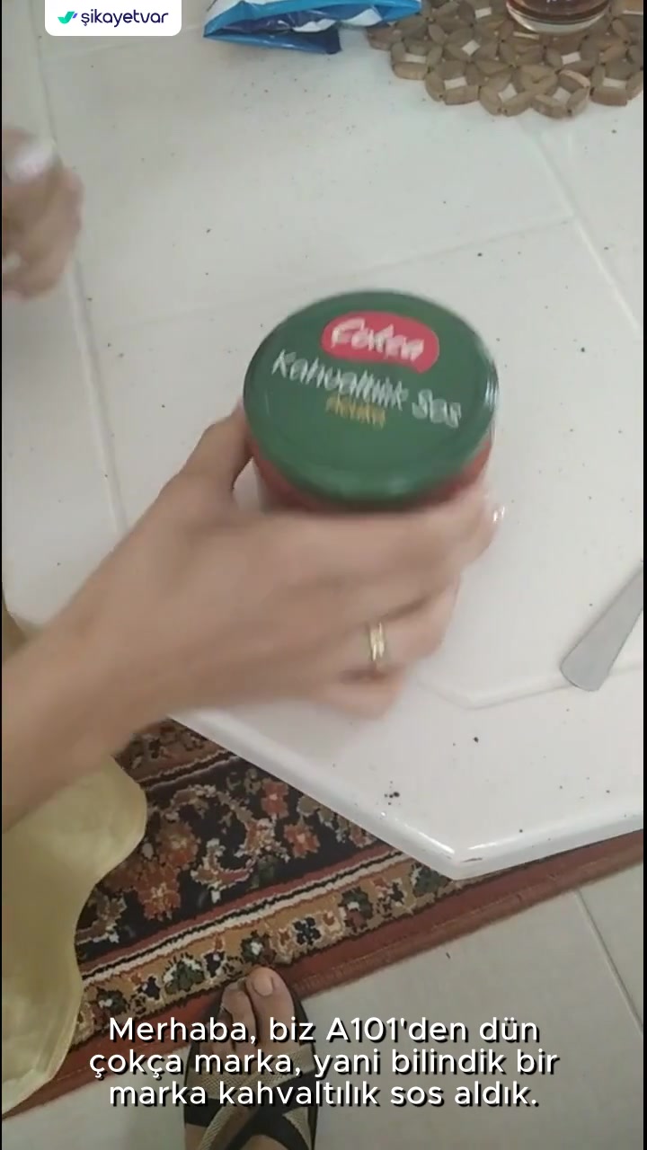 A101 Çokça Acılı Sos Sorunu videonun kapak resmi