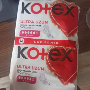 Kotex Uzun Ped Kısa Çıktı