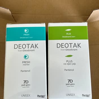 Hepsiburada.com Dan Aldığım Deotak Krem Deodorant Ürün İçeriği Eksik.