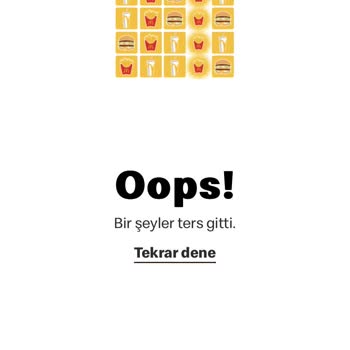 McDonald's Uygulama Hatası!