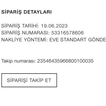 Birgündekargo Tarafından Kaybedilmiş Zara Siparişi