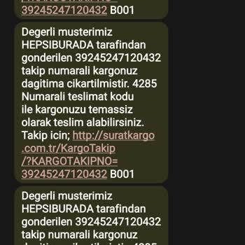 Yine Sürat Kargo Yine Sorumsuzluk
