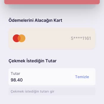 Glocalzone Cüzdandaki Parayı Çekememe