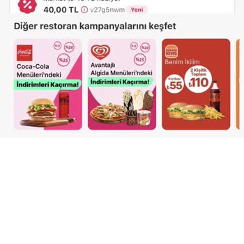 Yemeksepeti Yalan Kupon Bildirimi
