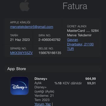 Disney Plus Aboneliği İçin İptal Edilen Üyelikten Para Çekilmesi