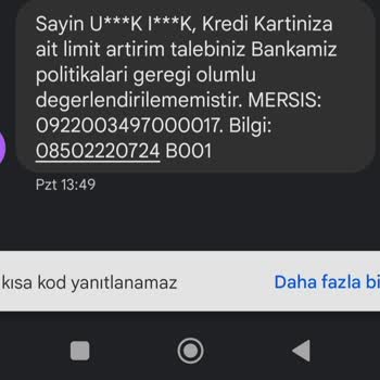 VakıfBank Kart Limit Artırımı