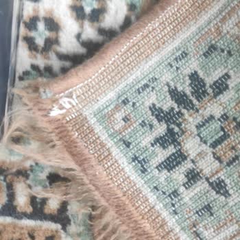 Beyaz Gül Halı Yıkama Halıya Verilen Zarar