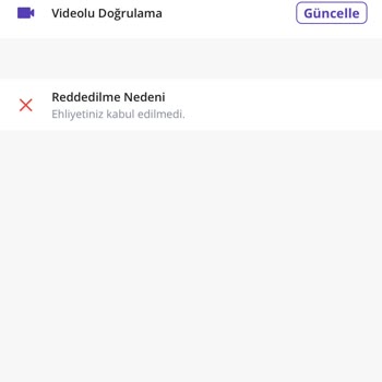 Moov Eski Ehliyet Kabul Etmiyor