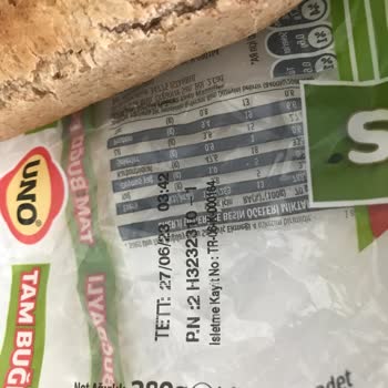 Uno Ekmek Marka Ekmek Küflü Çıktı.