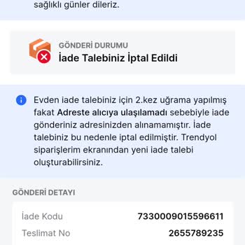 Trendyol Express Kargo Firması İle Yaşadığım Sorunlar