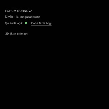 Zara İzmir Bornova Mağazası