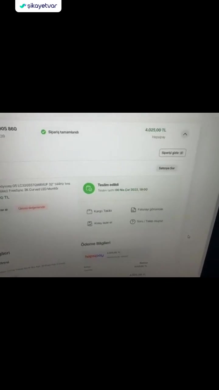 Samsung Odyssey G5 32" Monitör Ekran Sorunu ( Fiziksel ) videonun kapak resmi