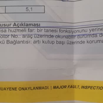 Gemlik Tüvtürk 12857 Numaralı Teknisyen Araca Kasıtlı Ağır Kusur Verdi