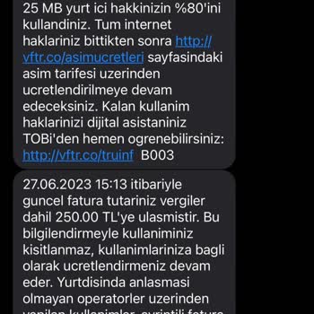 Vodafone Sosyal Pass’ın Instagram'dan Yediğinden Şüpheleniyorum