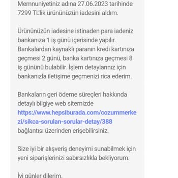 Hepsiburada Benim İznim Olmadan Siparişimi İptal Etti.