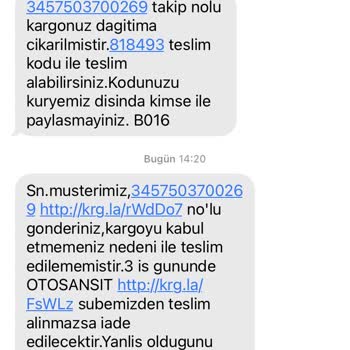 Aras Kargo Sorumsuzluğu Bursa Otosansit