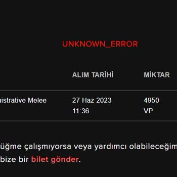 Valorant Yükseltmediğim Ve Daha Oyun Bile Girmediğim Bıçağı İade Edemiyorum