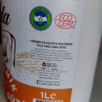 Elta Ada Organik Ürünler Ada Organik Süt Ürünleri Tüketiciye Biraz Kulak Kabartsa İyi Olacak