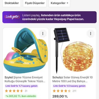 Hepsiburada Fiyat Değişikliği Yapıyor