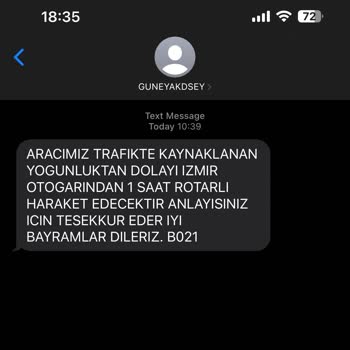 Güney Akdeniz Seyahat Otobüsünün Rötar Yapması, Yolcuların Bilgilendirilmemesi