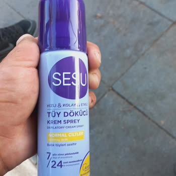 Sesu Eve Mağazasından Aldığım Tüy Dökücü Krem