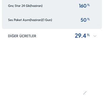 Turkcell Ses Paket Aşımı Olarak Çıkarılan Ek Ödeme