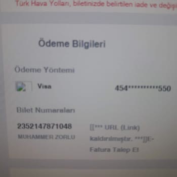 THY Uçuş İptali İle Uğradığım Mağduriyetim Tazmini