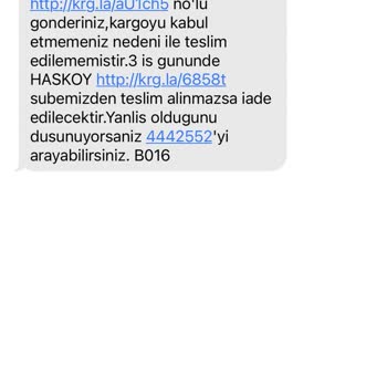 Aras Kargo Teslim Edilmeyen Kargo