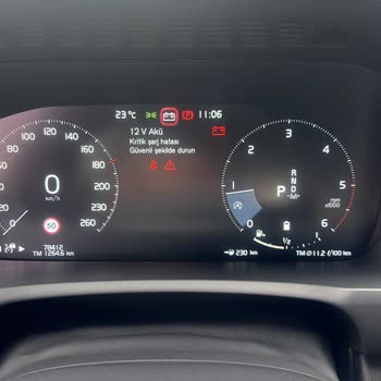 Volvo Xc90 Kritik Akü Şarj Uyarısı