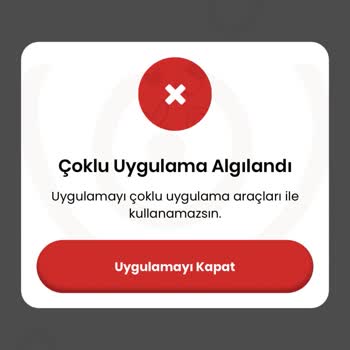 Nutella Çoklu Uygulama Algılandı Hatası