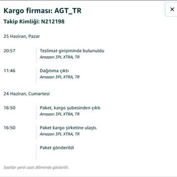 Amazon Prime - Ertesi Gün Teslimat Vaadi