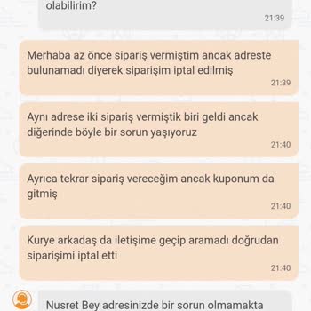 Trendyol Yemek Gelmeyen Siparişin Ücreti