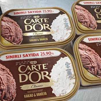 Algida Carte Dor Classic Ürün Fiyatı 25.90₺ Kasada 75₺