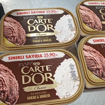 Algida Carte Dor Classic Ürün Fiyatı 25.90₺ Kasada 75₺