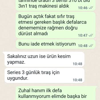 Braun Kişisel Bakım Ürünleri Braun Tıraş Makinesi Kesmiyor