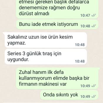 Braun Kişisel Bakım Ürünleri Braun Tıraş Makinesi Kesmiyor