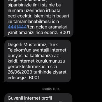 Türk Telekom Ev İnterneti Başvuru Sorunu