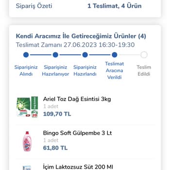 Carrefour SA Şikayet Ürün Teslimi Yapmadılar