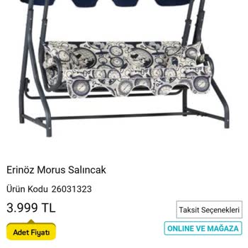 A101 Erinöz Morus Salıncak Aldım, 1 Ay Sonra 700 TL Daha Ucuz Satıldı