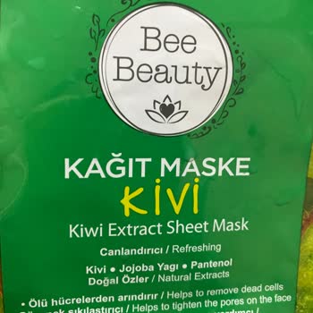 Bee Beauty Maske Yüzümü Yaktı