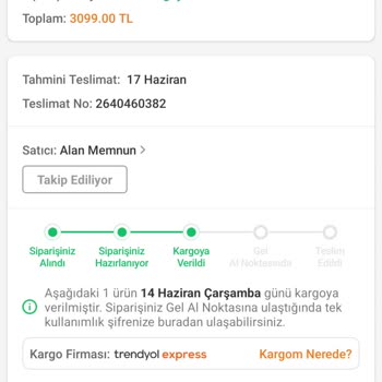 Trendyol'un Müşteriyi Mağdur Etme Alışkanlığı