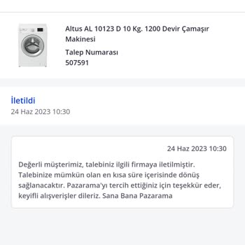 Pazarama İade Ve Müşteri Hizmetleri Sorunu