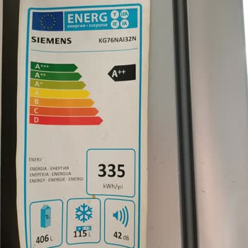 Siemens Ev Aletleri Buzdolabı Çalışıyor. Soğutmuyor.