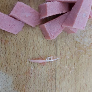 BİM'den Aldığım Tombik Salamdan Tavuk Tüyleri Çıktı