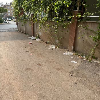 Kepez Belediyesi Kuzeyyaka Sokaklar Her Yer Çöp