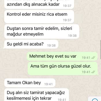 Villasepeti.com Tatil Bölgesinde Su Sorunu