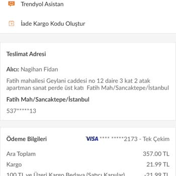 Trendyol Express Kargomu Yanlış Yerlere Götürdü Ve Teslim Etmiyor