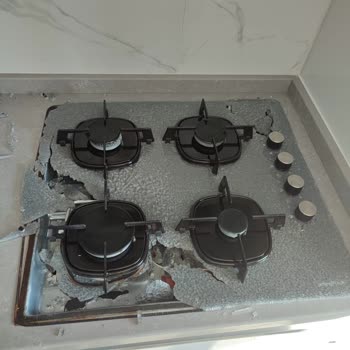 Silverline Cam Ocak Patlama