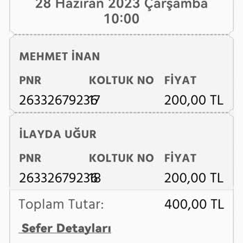 Obilet Yolcu Bilet Değişikliği